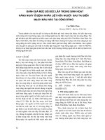 Đánh giá mức độ độc lập trong sinh hoạt hàng ngày ở bệnh nhân liệt nửa người sau tai biến mạch máu N-O tại cộng đồng doc