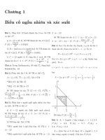 Chương 1 Biến cố ngẫu nhiên và xác suất potx