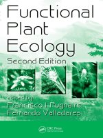 Functional Plant Ecology Second Edition potx