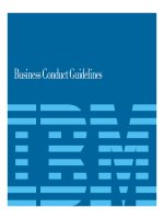 Business Conduct Guidelines: IBM doc
