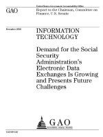 administration s electronic data exchanges is information technology ppt