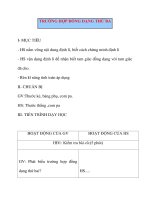 trường hợp đồng dạng thứ ba