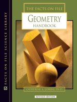 The Facts on File Geometry Handbook - CATHERINE A. GORINI