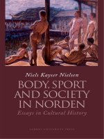 body, sport and society in norden essays in cultural history pptx