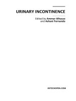 Urinary Incontinence Edited by Ammar Alhasso and Ashani Fernando ppt