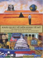 KHÁI QUÁT VỀ NỀN KINH TẾ MỸ ẤN PHẨM XUẤT BẢN NĂM 2009 OUTLINE OF THE U. S. ECONOMY doc
