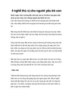 4 nghề thú vị cho người yêu trẻ con pdf