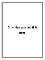 Muối dưa cải chua thật ngon potx