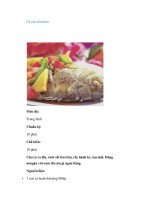 Cá rán xốt thơm pdf