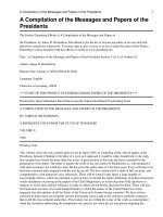 A Compilation of the Messages and Papers of the Presidents doc