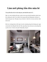 Làm mới phòng tắm đón mùa hè doc