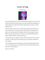 Vợ ba Cai Vàng pptx