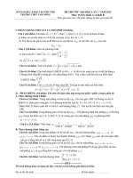 Đề Thi Thử Đại Học Khối A, A1, B, D Toán 2013 - Phần 32 - Đề 5 potx