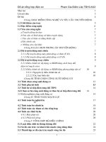 đồ án điện cơ thiết kế bộ truyền động cho cơ cấu nâng hạ cầu trục 20 tấn