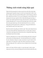 Những cách tránh nóng hiệu quả doc