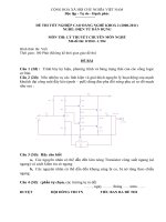 đề thi lí thuyết tốt nghiệp khóa 2 - điện tử dân dụng - mã đề thi đtdd - lt (4)