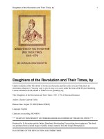 Daughters of the Revolution and Their Times 1769 - 1776 doc