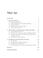 TÍNH ỔN ĐỊNH CỦA HỆ PHƯƠNG TRÌNH VI PHÂN NGẪU NHIÊN