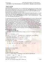 SKKN CHUYÊN đề số PHỨC