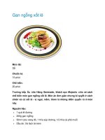 Gan ngỗng xốt lê docx