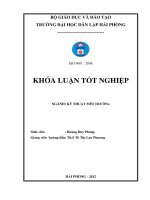Nghiên cứu một số yếu tố ảnh hưởng tới giai đoạn xử lý hiếu khí nước thải bún bằng thiết bị Aeroten.