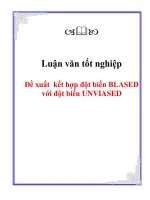 Luận văn tốt nghiệp: Đề xuất kết hợp đột biến BLASED với đột biến UNVIASED pdf
