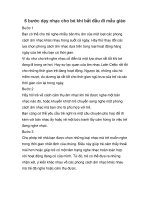 6 bước dạy nhạc cho bé khi bắt đầu đi mẫu giáo ppt