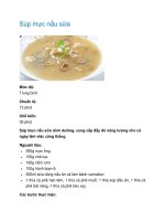Súp mực nấu sữa docx