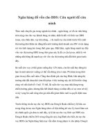 Ngân hàng đổ vốn cho BĐS: Cứu người để cứu mình potx