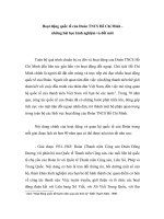 hoạt động quốc tế của Đoàn TNCS hồ chí minh   bài học kinh nghiệm và đổi mới