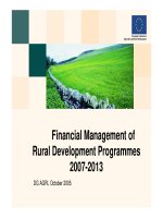 Financial Management of Rural Development Programmes 2007-2013 docx