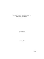 An Analyst''''s View Of The Uses And Abuses Of Modeling For Decisionmaking potx