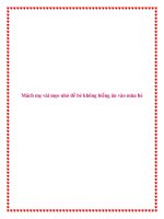 Mách mẹ vài mẹo nhỏ để bé không biếng ăn vào mùa hè pot