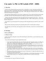 Các nước Á, Phi và Mĩ Latinh (1945 – 2000)