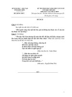 Đề thi học sinh giỏi lớp 12 THPT tỉnh Điện Biên năm 2012 môn Ngữ Văn ppt