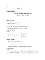 Đề Thi Thử Tuyển Sinh Lớp 10 Toán 2013 - Đề 26 pptx