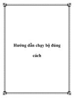Hướng dẫn chạy bộ đúng cách potx