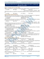 Phương pháp giải các bài tập đặc trưng về axit cacboxylic - bài tập tự luyện pptx
