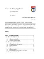 Các phương pháp phân loại lai phân tử