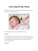 Cách Giúp Bé Ngủ Nhanh potx