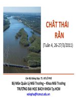 CHẤT THẢI RẮN pot