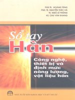 sổ tay hàn