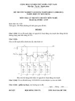 đề thi lí thuyết tốt nghiệp khóa 2 - điện tử dân dụng - mã đề thi đtdd - lt (39)