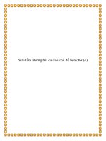 Sưu tầm những bài ca dao chủ đề giao ước hôn nhân doc