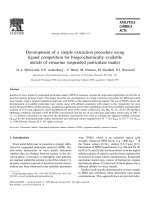 Development of a simple