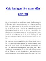 Các loại gen liên quan đến ung thư doc