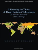 Addressing the Threat of Drug-Resistant Tuberculosis potx