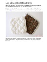 Làm miếng nhấc nồi hình trái tim pdf