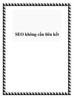 SEO không cần liên kết docx