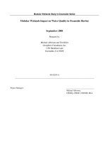 Modular Wetlands Impact on Water Quality in Oceanside Harbor pptx